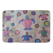 Turtles & Circles Badmat (Voorkant)