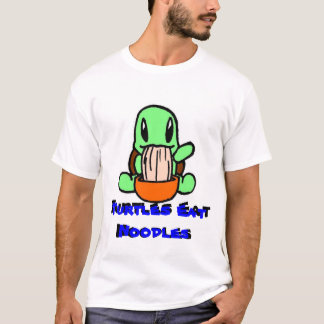 Turtles eten noedels t-shirt