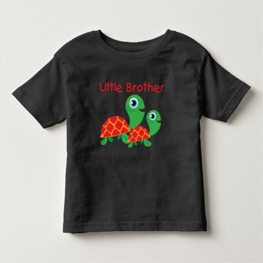 Turtles Little Brother Kinder Shirts (Voorkant)
