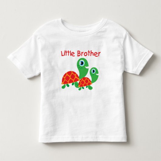 Turtles Little Brother Kinder Shirts (Voorkant)