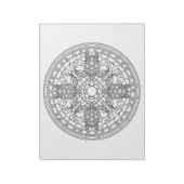 Turtles Mandala Coloring Book Pad Notitieblok (Linkerzijde)