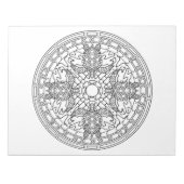 Turtles Mandala Coloring Book Pad Notitieblok (Voorkant)