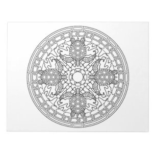 Turtles Mandala Coloring Book Pad Notitieblok