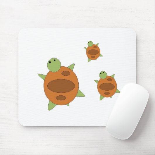 Turtles Mousepad Muismat (Met muis)