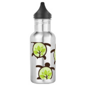Turtles Organic Planet Aluminium Waterfles (Links)