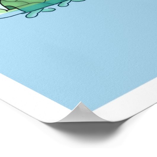 TURTLES PADDLING poster van Sandra Boynton (Hoek)