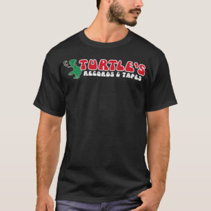 Turtle's Records en Tapes - Origineel (Witte tekst T-shirt