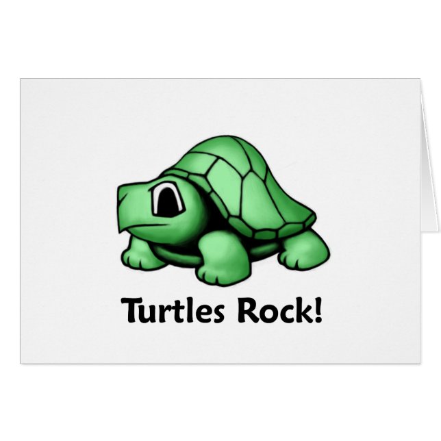 Turtles Rock! (Voorkant Horizontaal)