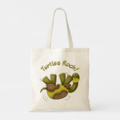 Turtles Rock Canvas tas (Achterkant)