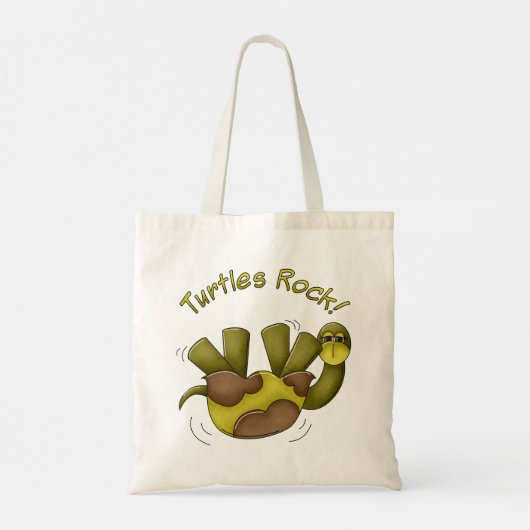 Turtles Rock Canvas tas (Achterkant)