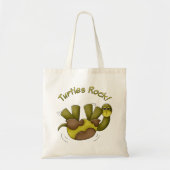 Turtles Rock Canvas tas (Voorkant)