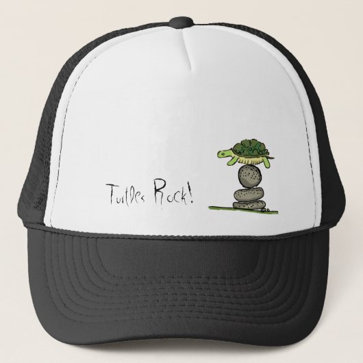 Turtles Rock! Trucker Pet (Voorkant)