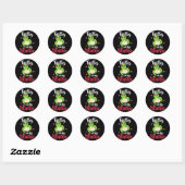 Turtles zijn mijn Valentijn Funny Valentijnsdag Si Ronde Sticker (Vel)