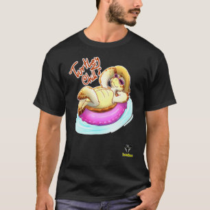 Turtley Chill Een volledig koude schildpad T-shirt