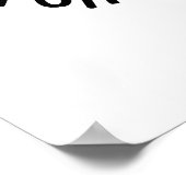 Turtley Cool Guy Funny Turtle Pun Poster (Hoek)