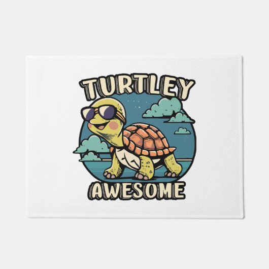 Turtley Geweldig Deurmat (Voorkant)