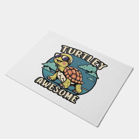 Turtley Geweldig Deurmat (Schuin)