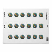 Turtley Geweldig Etiket (Full Sheet)