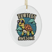 Turtley Geweldig Keramisch Ornament (Rechts)