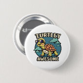 Turtley Geweldig Ronde Button 5,7 Cm (Voorkant /achterkant)