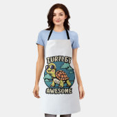 Turtley Geweldig Schort (Gedragen)