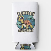 Turtley Geweldig Seltzer Blikjeskoeler (Voorkant)