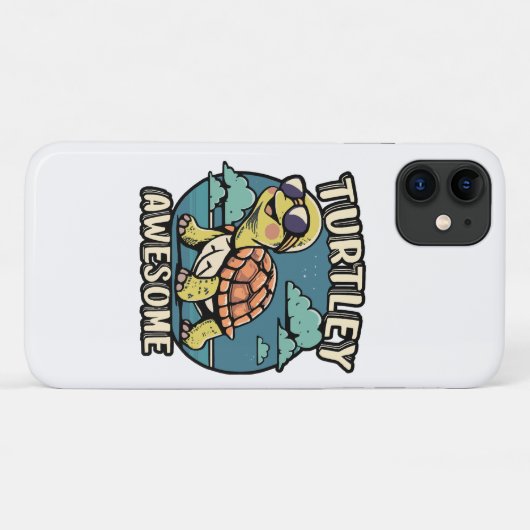 Turtley Geweldige Case-Mate iPhone Case (Achterkant (horizontaal))