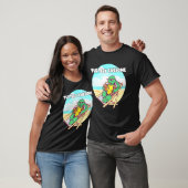 Turtley Geweldige - Cool Turtle Ocean T-shirt (Unisex)