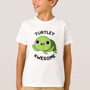 Turtley Geweldige Funny Turtle Pun T-shirt