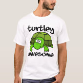 Turtley Geweldige Grappige T-shirt (Voorkant)