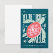 Turtley Geweldige Kaart (Voorkant / Achterkant)