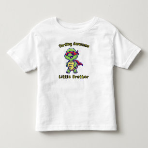 Turtley Geweldige Kleine Broer  Kinder Shirts