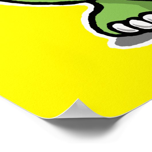 Turtley Geweldige Poster (Hoek)