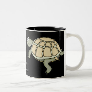 TURTLEY GEWELDIGE schildpad cadeau mok! Tweekleurige Koffiemok