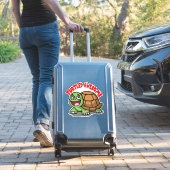 Turtley Geweldige Sticker (Koffer Insitu)