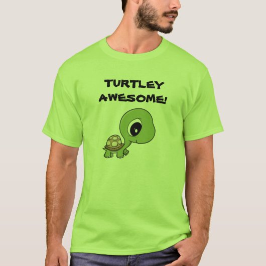 Turtley Geweldige! T-shirt (Voorkant)
