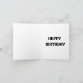 Turtley Geweldige verjaardagswensen voor een Slow- Kaart (Binnen)