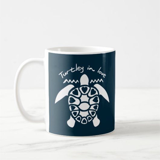 Turtley in Love Koffiemok (Links)