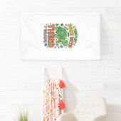 Turtley Klaar Met De Derde Klas Turtle School Shir Spandoek (Insitu)