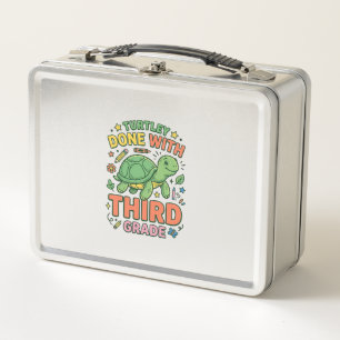 Turtley Klaar Met Derde Klas Schildpad School T-sh