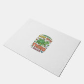 Turtley Klaar Met Derde Klas Schildpad School T-sh Deurmat (Schuin)
