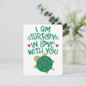 TURTLEY VERLIEFD FEESTDAGENKAART (Staand voorkant)