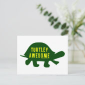 Turtley volledig Geweldige Briefkaart (Staand voorkant)