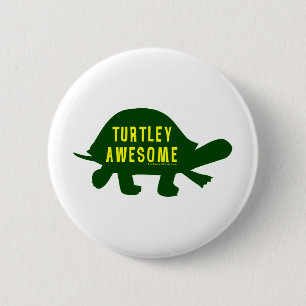Turtley volledig Geweldige Ronde Button 5,7 Cm