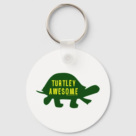 Turtley volledig Geweldige Sleutelhanger (Voorkant)