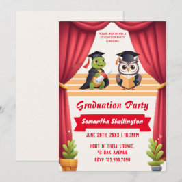 "Turtley Wijs: Een Afstudeer Owl-stravaganza!" Kaart