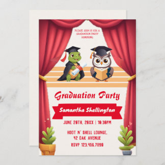 "Turtley Wijs: Een Afstudeer Owl-stravaganza!" Kaart