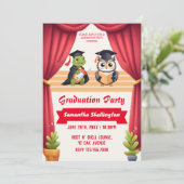 "Turtley Wise: Een Afstuderen Uil-stravaganza!" Kaart (Staand voorkant)