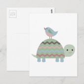 TURTOF EN VOGELS BRIEFKAART (Voorkant / Achterkant)