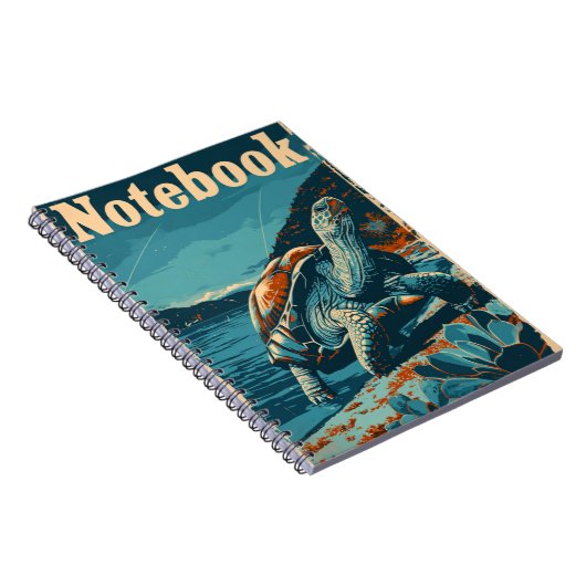  Turtois aan het strand Notitieboek (Rechterzijde)